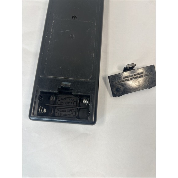 Zenith TV VCR Remote Control 343 04-203 MEXICO 3021D17 124-191 - Tested, Works - Picture 3 of 3